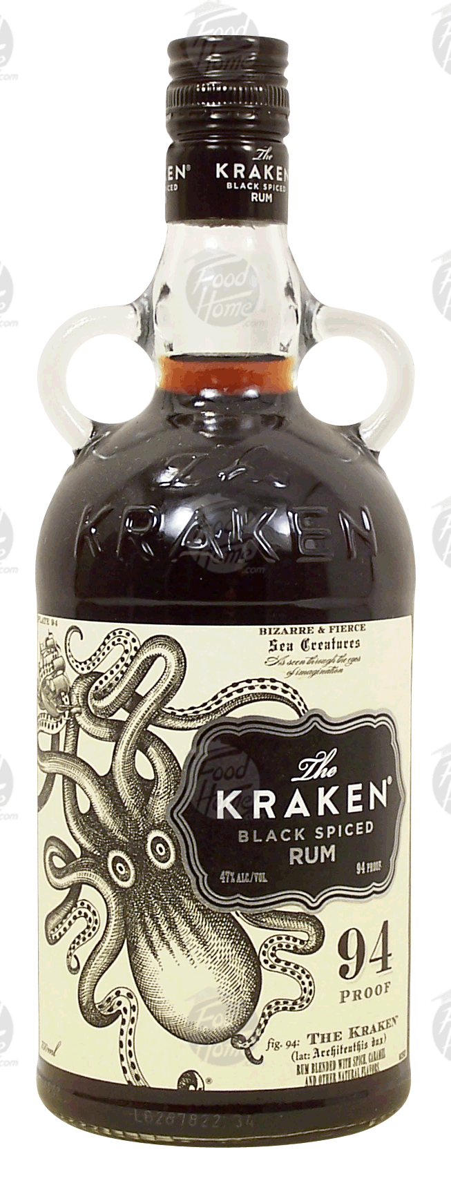 Kraken (The)  black spiced rum, 47% alc. by vol. Full-Size Picture